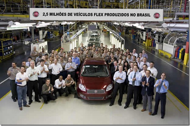 Fiat flex 2, 5 milhões