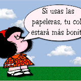 Usa las papeleras