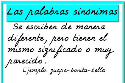 Palabras Antonimas Con Dibujos
