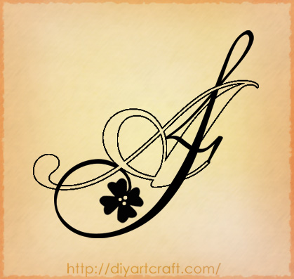 AF tattoo fantasy quadrifoglio illustrazione digitale diyartcraft.com/