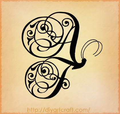 A | E | I | O | U: 5 vocali tattoo fantasy fate e stelle