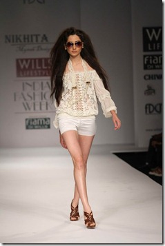 WIFW SS 2011 collection by  Nikhita 1