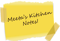 Sticky Note Kitchen Notes