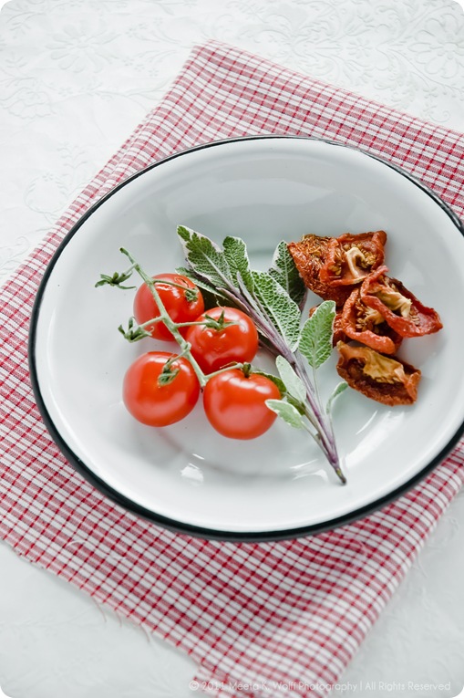 Gruyere Bacon Leek and Sun Dried Tomato Spätzle (0008) by Meeta K. Wolff