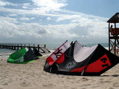 , PDC Kiteboarding at the Mandarin Oriental Resort, Playa Del Carmen Kiteboarding