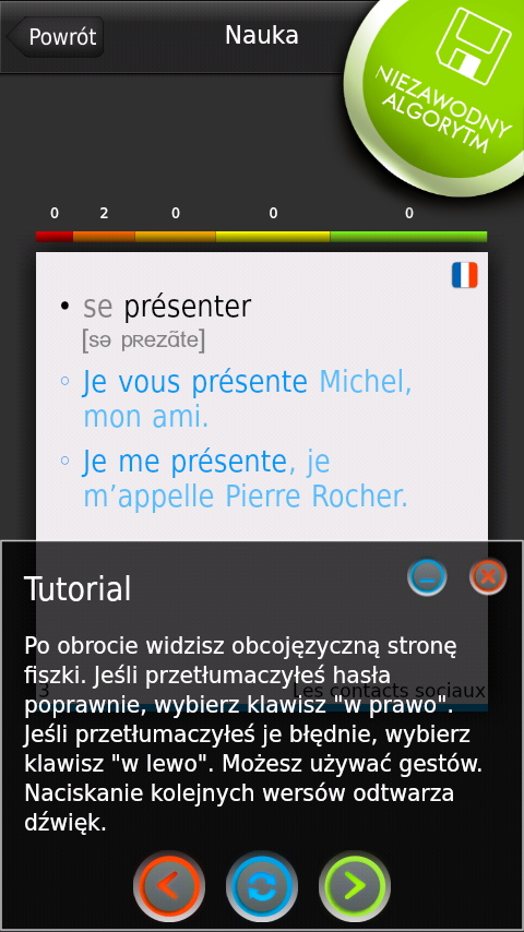 FISZKI Francuski Konwersacje Screen 3