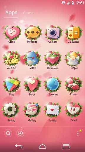 【免費個人化App】Love Story GO Launcher Theme-APP點子