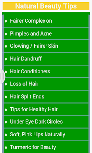 Lastest Natural Beauty Tips APK for Android