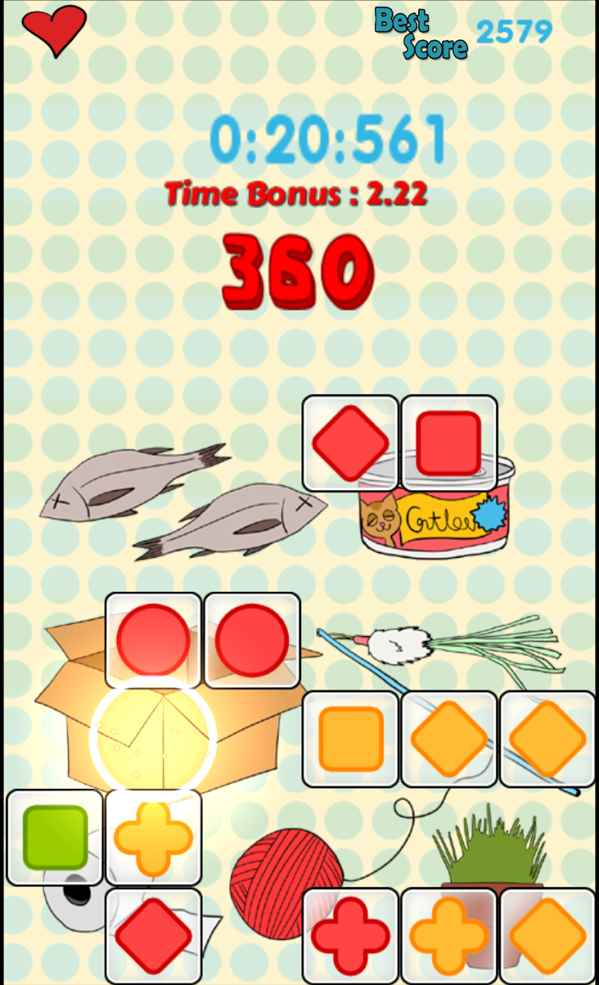Touch Touch Meow (Cat puzzle) Screen 3