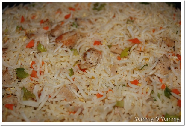  Chicken fried rice