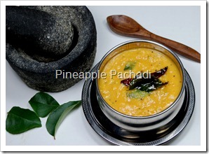 Pineapple Pachadi