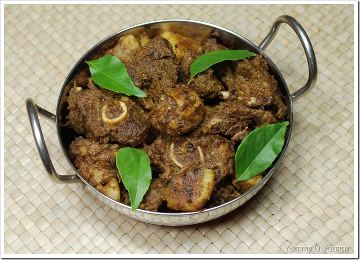 Meat Pattichu Varathathu