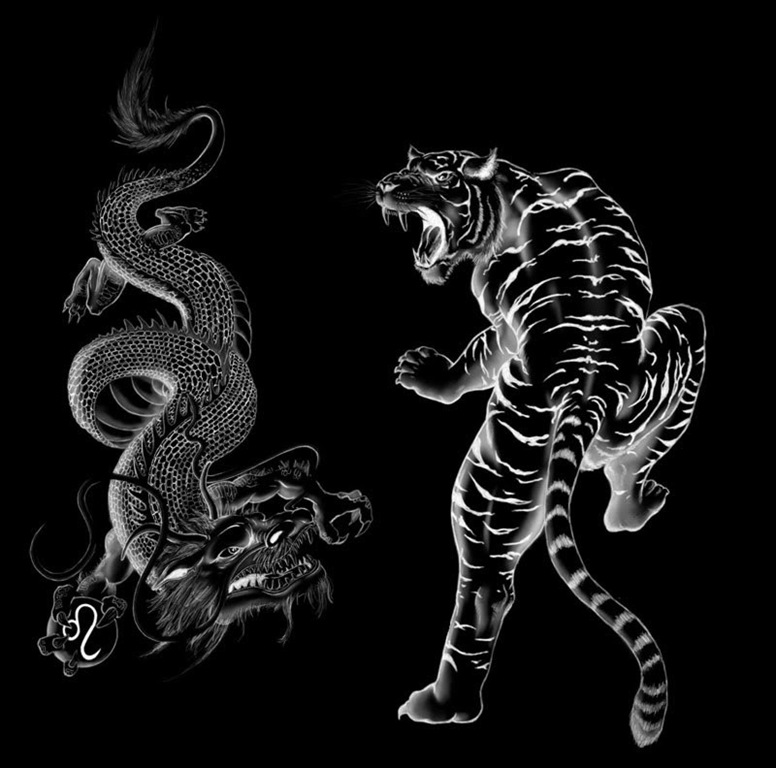 Obscuro - Tigre e dragão