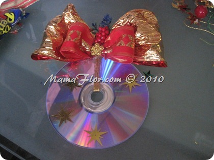 Convierte CDs o DVD en Adornos de Navidad