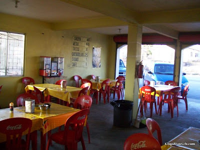 Photo by Karen Lewis taco stand
