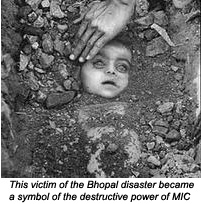 Entierro en Bhopal