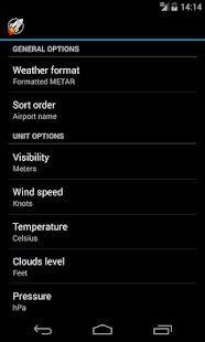 Aero METAR Screenshots 6
