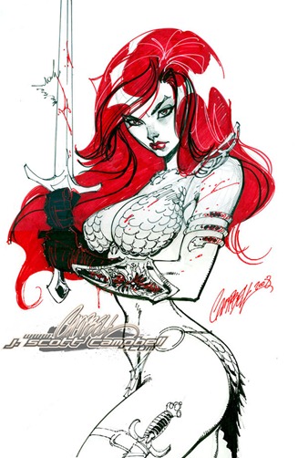 Red_Sonja_Con_Sketch_by_J_Scott_Campbell