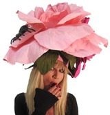 Betsey Johnson Chambord Flower Hat ShoesNbooze