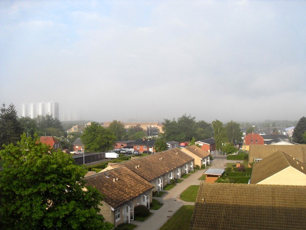 tåge over Brøndby