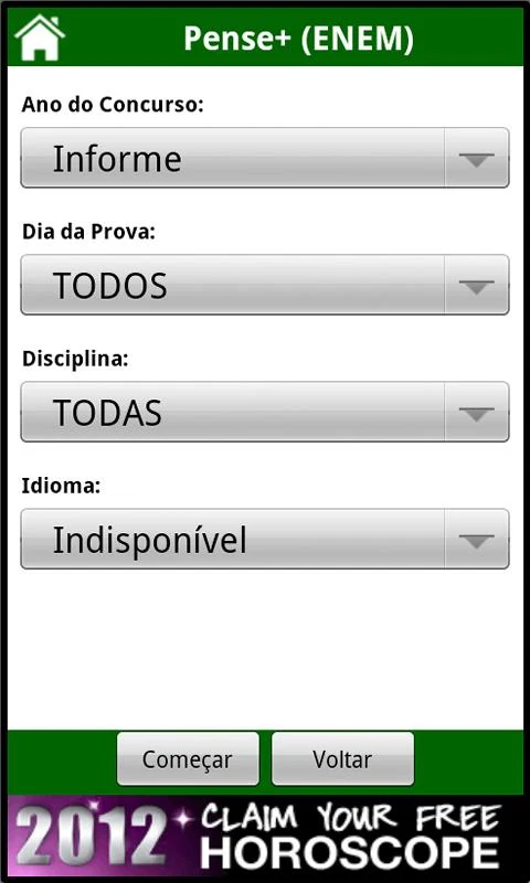 Pense+ (ENEM) - screenshot