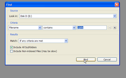 find_missing_extension find_missing_extension