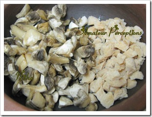 Mushroom - Soya chunks 2