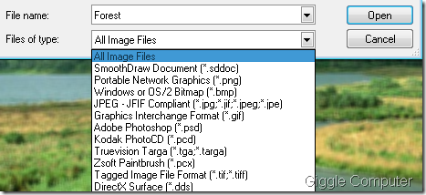 SmoothDraw - Input files