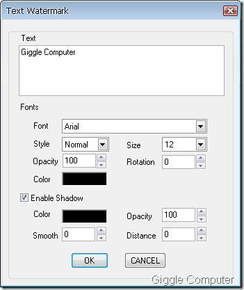 WaterMarkLib - Text Watermark