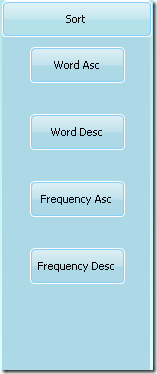 Word Count Machine - Sort