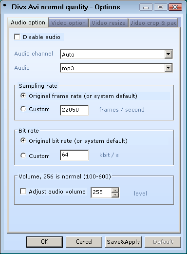 [E.M Free PowerPoint Video Converter - Video options[2].png]