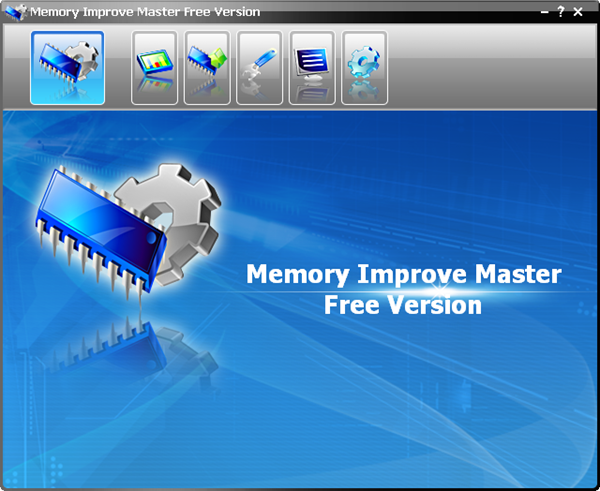 Memory Improve Master - Main window