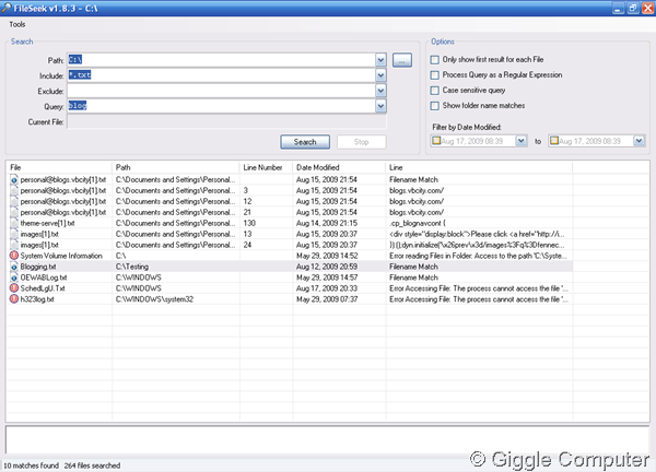 FileSeek