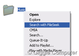 Context menu