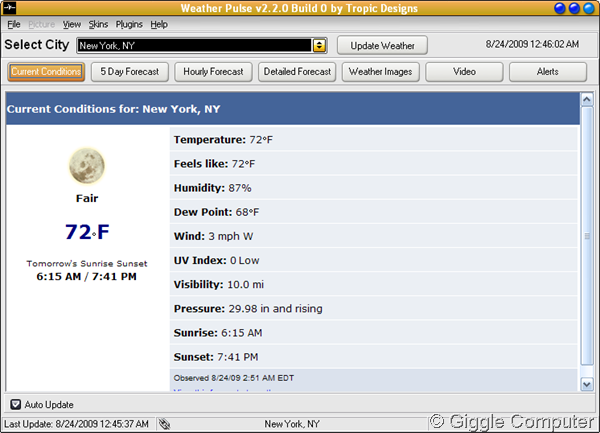 Current Conditions