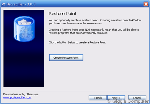 Restore Point