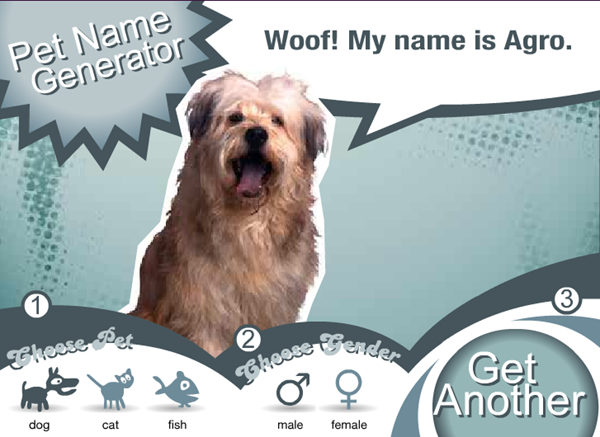 pet name generator