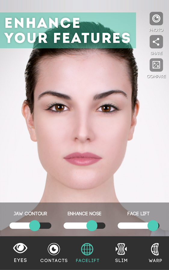 ModiFace Photo Editor - screenshot