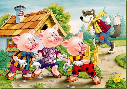 The Three Little Pigs: A Modern-Day Adaptation. | Grasping for ...