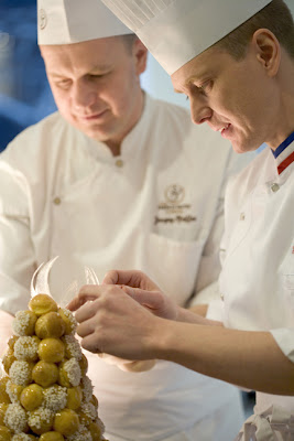Jacquy Pfeiffer and Sébastien Cannone. Courtesy of the French Pastry School, photography by Paul Strabbing. 