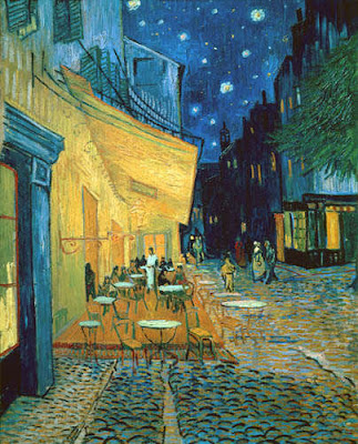 Cafe Terrace at Night, Van Gogh