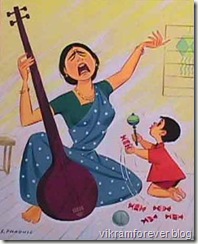 child can make his mother cry while playing a song