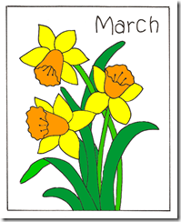 march daffodil YES col