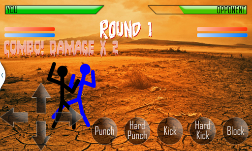 【免費動作App】Stick Men Fighting 2-APP點子