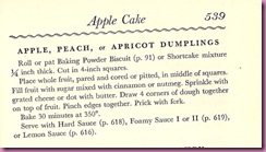 apple dumpling recipe