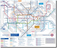 map of tube