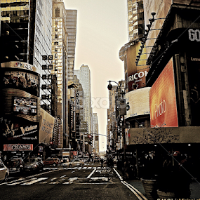 Energy street  by Silvia Mininni - City,  Street & Park Street Scenes