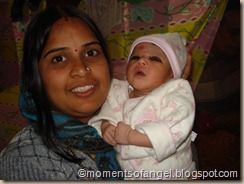 Angel with her aunt