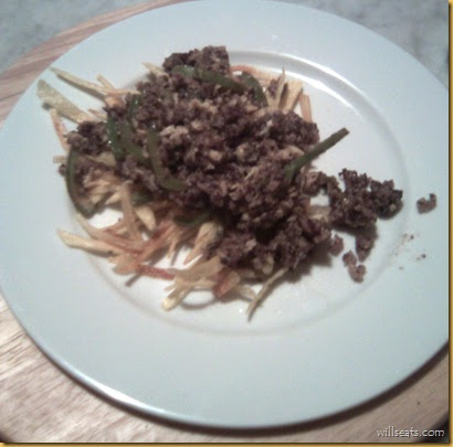 Will's Eats: Revuelto de Morcilla : Scrambled Blood Sausage image of Will's Eats: Revuelto de Morcilla : Scrambled Blood Sausage