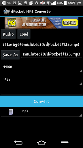 dPocket Mp3 Converter